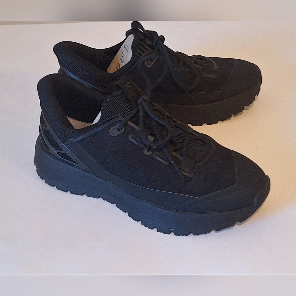 Kizik Wasatch Blackout Hands Free Step Slip On Low Top Sneaker Womens 7 Mens 5.5